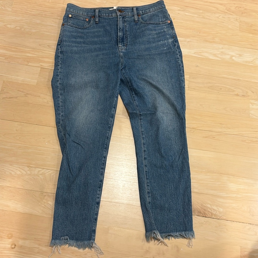Madewell - The Perfect Vintage Jean, raw hem